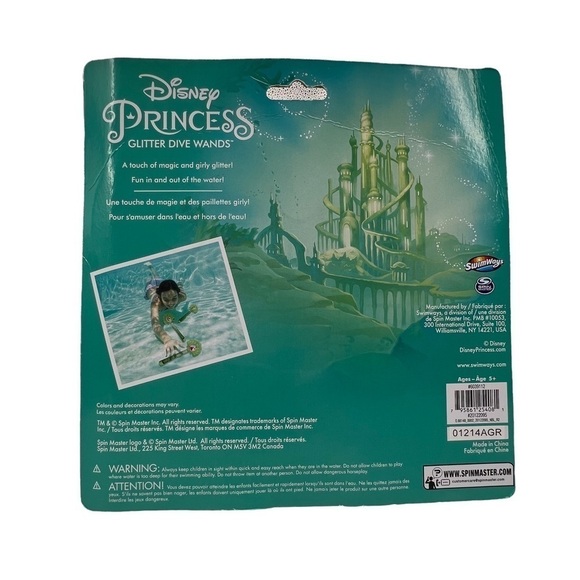 NWT SwimWays Disney Ariel Glitter Dive Wands 3 In A Pack - Picture 2 of 2